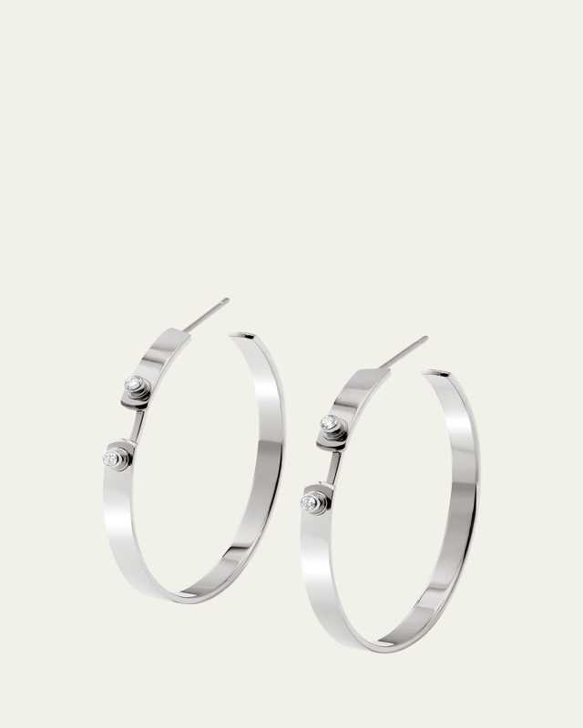 18K Monday Morning Mood Hoop Earrings
